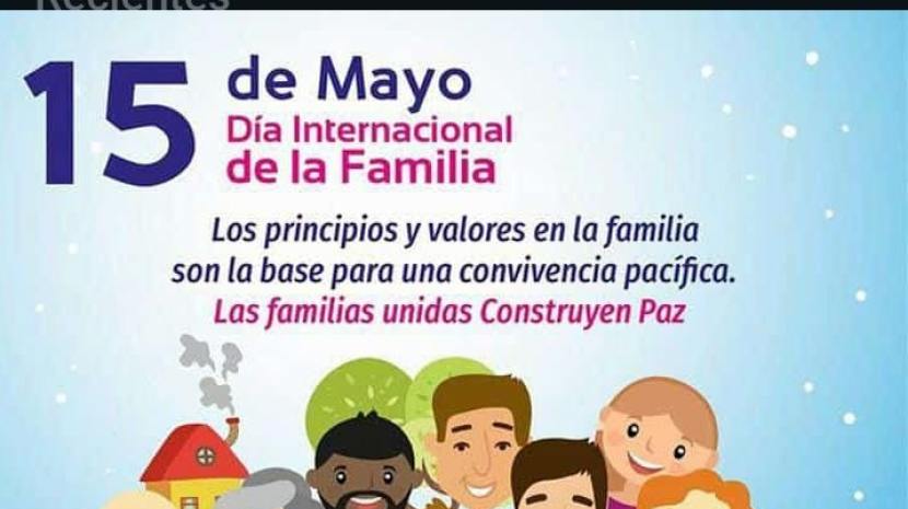 15 de mayo dia internacional de la familia famaillá hoy